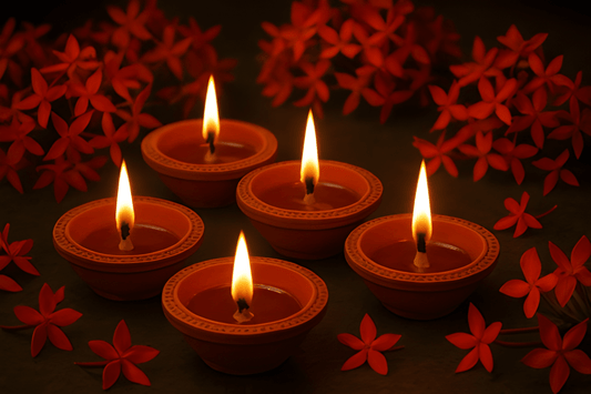 Magical Water Diya - Pack of 12