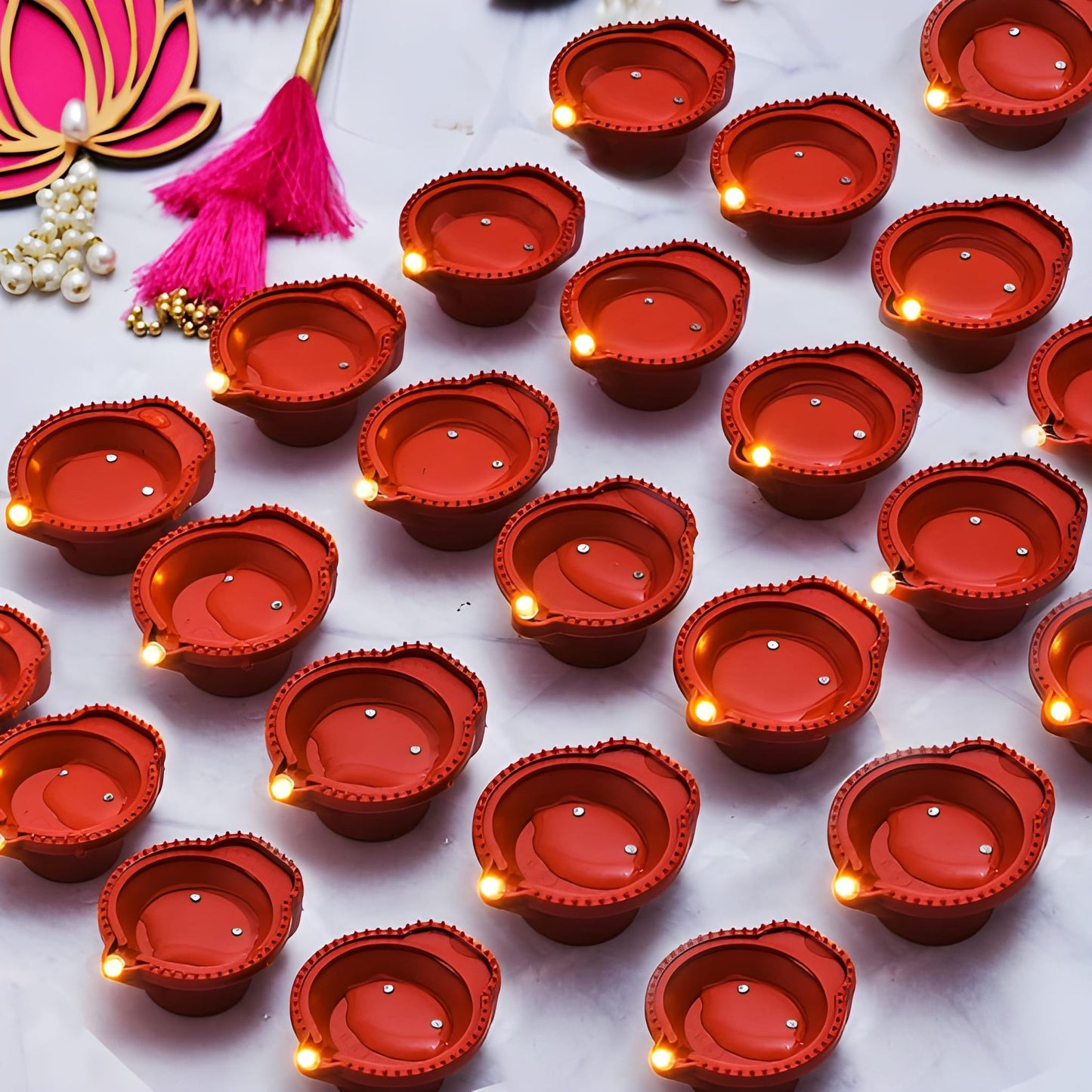 Magical Water Diya - Pack of 12