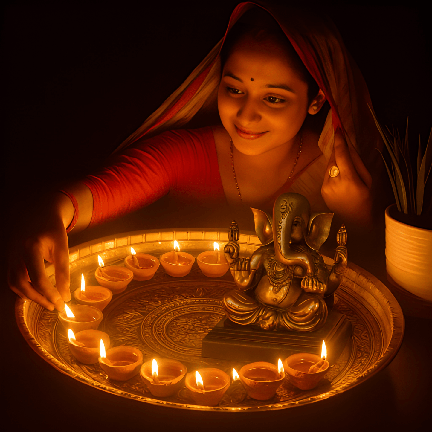 Magical Water Diya - Pack of 12