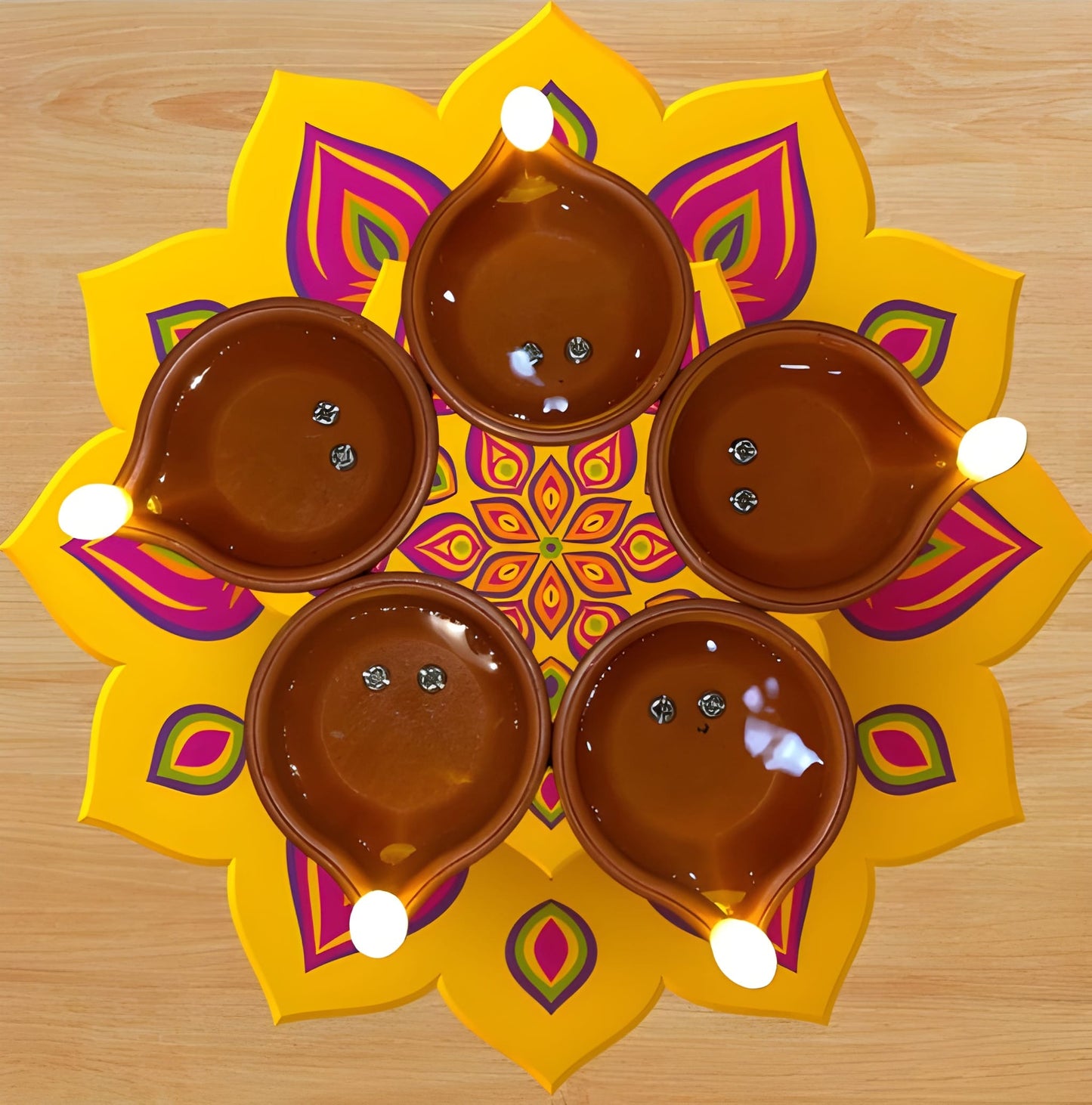 Magical Water Diya - Pack of 12
