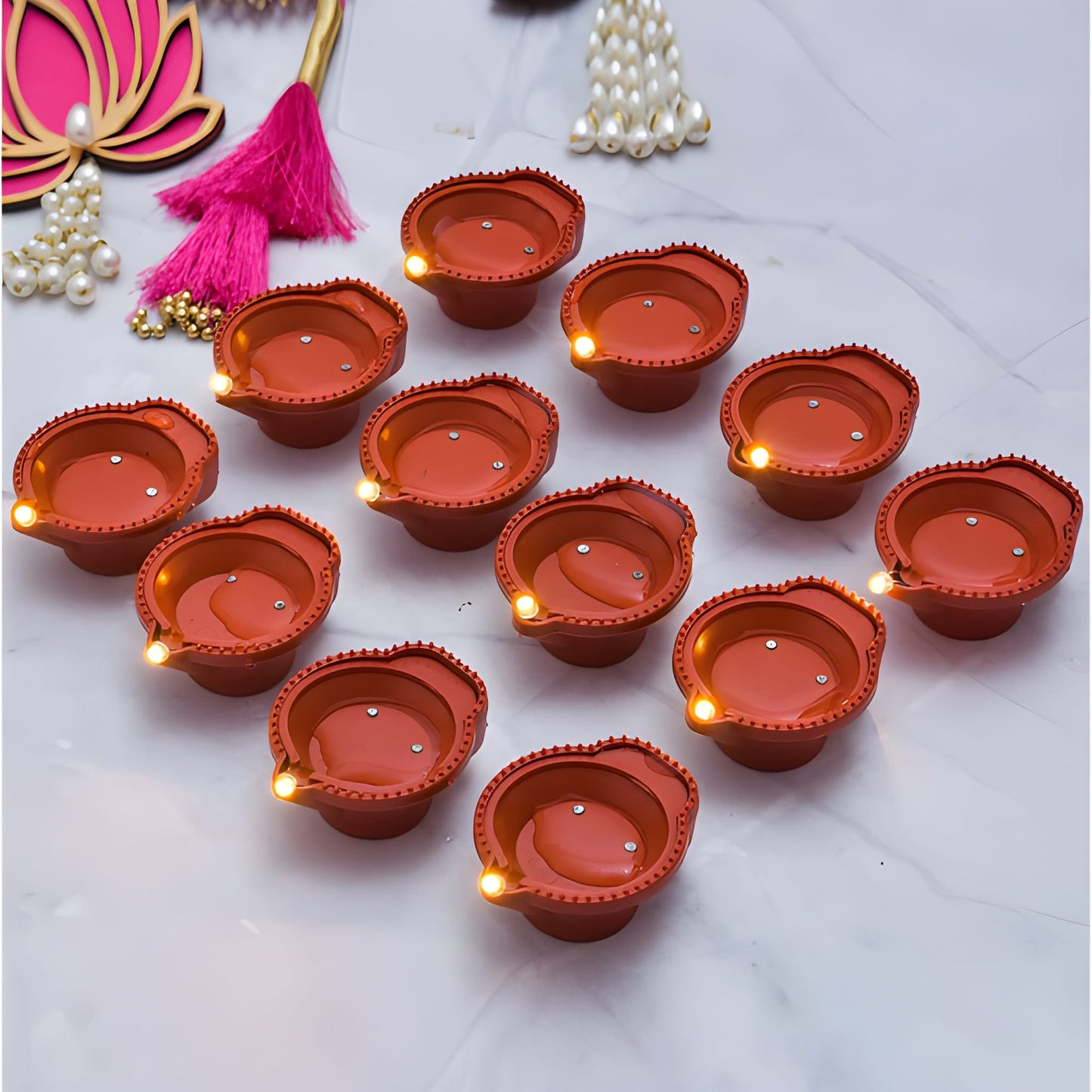 Magical Water Diya - Pack of 12